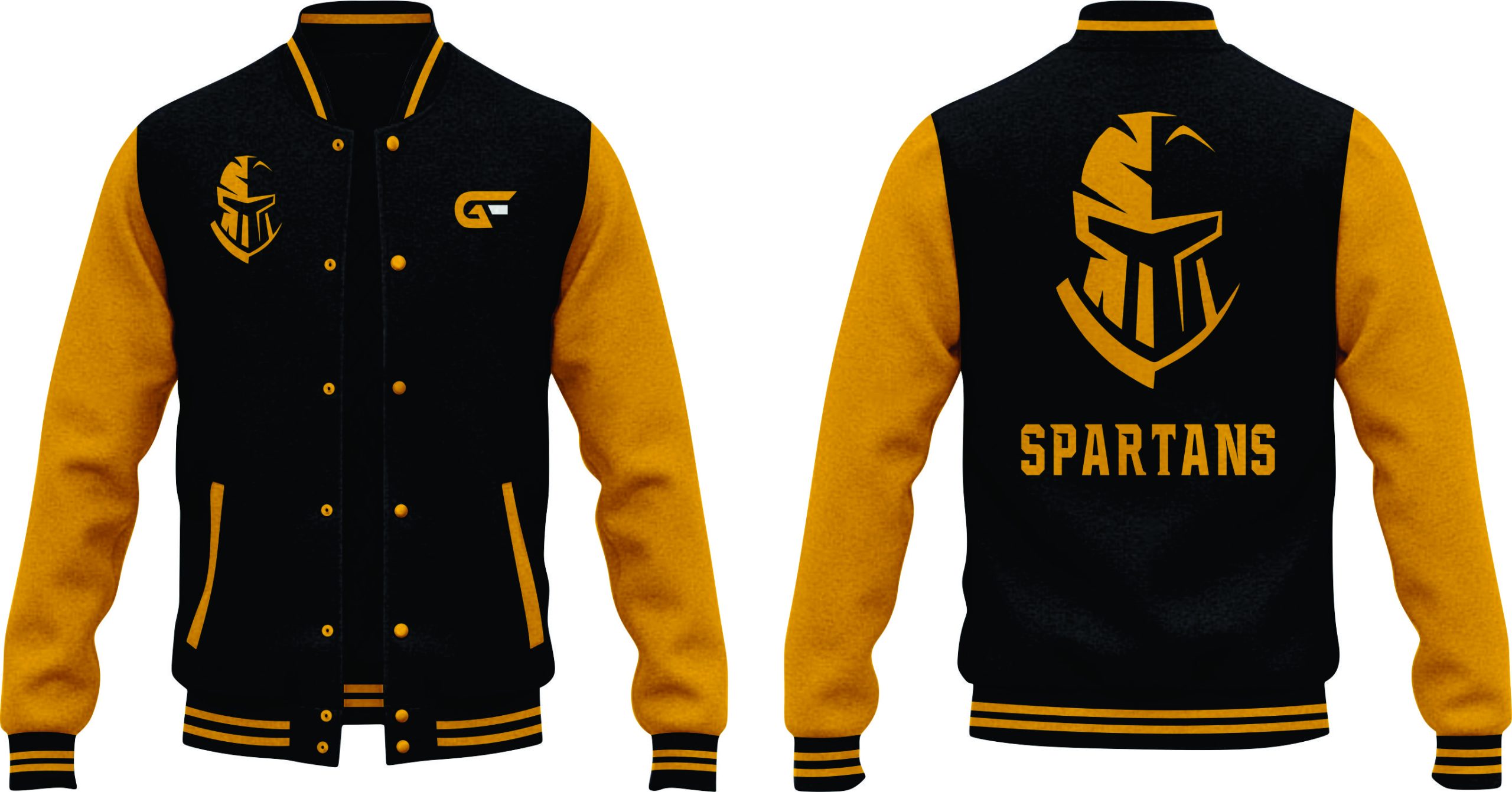 Premium Spartans Varsity Jacket
